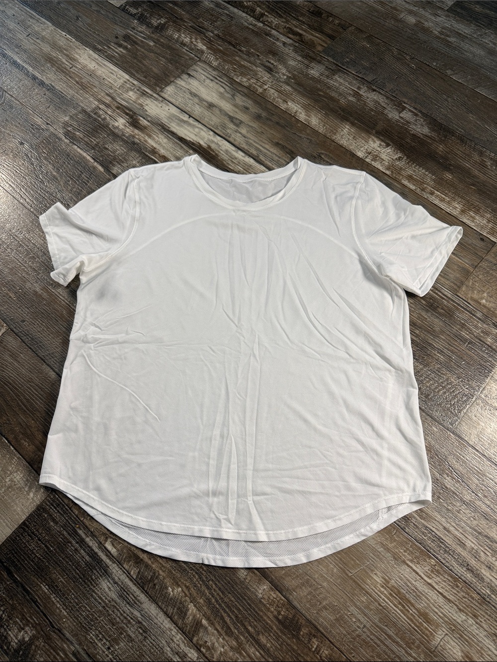 lululemon athletica Women’s White Short-Sleeve Tee